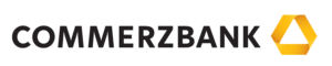 Obrázek ukazuje logo firmy Commerzbank