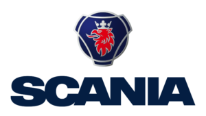 Obrázek ukazuje logo firmy Scania
