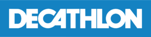 Obrázek ukazuje logo firmy Decathlon