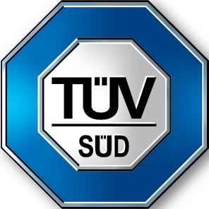 Obrázek ukazuje logo firmy TUV SUD